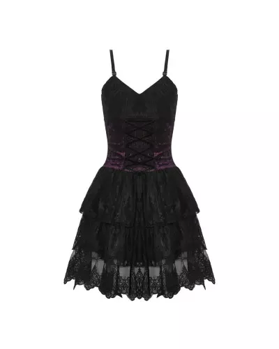 Dress with Lace and Lacing from Dark in Love Brand at €65.00