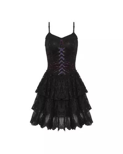 Robe avec Dentelle et Croisé de la Marque Dark in love à 65,00 €