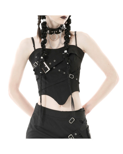 Gothic Top with Buckle