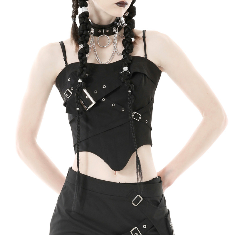 Gothic Top with Buckle