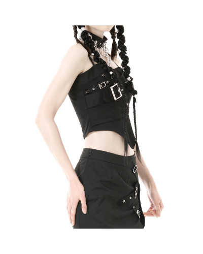 Gothic Top with Buckle