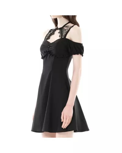 Schwarzes Kleid der Dark in love-Marke für 47,50 €