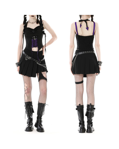 Gothic Top with Lacings