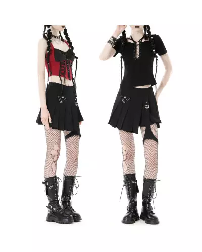 Asymmetric Skirt from Dark in love Brand at €41.00
