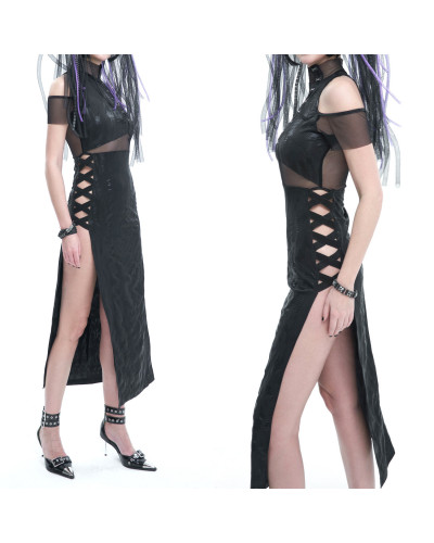 Vestido Gótico com Tule