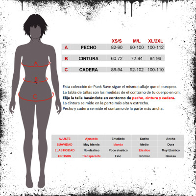 Transparentes Gothic T-Shirt