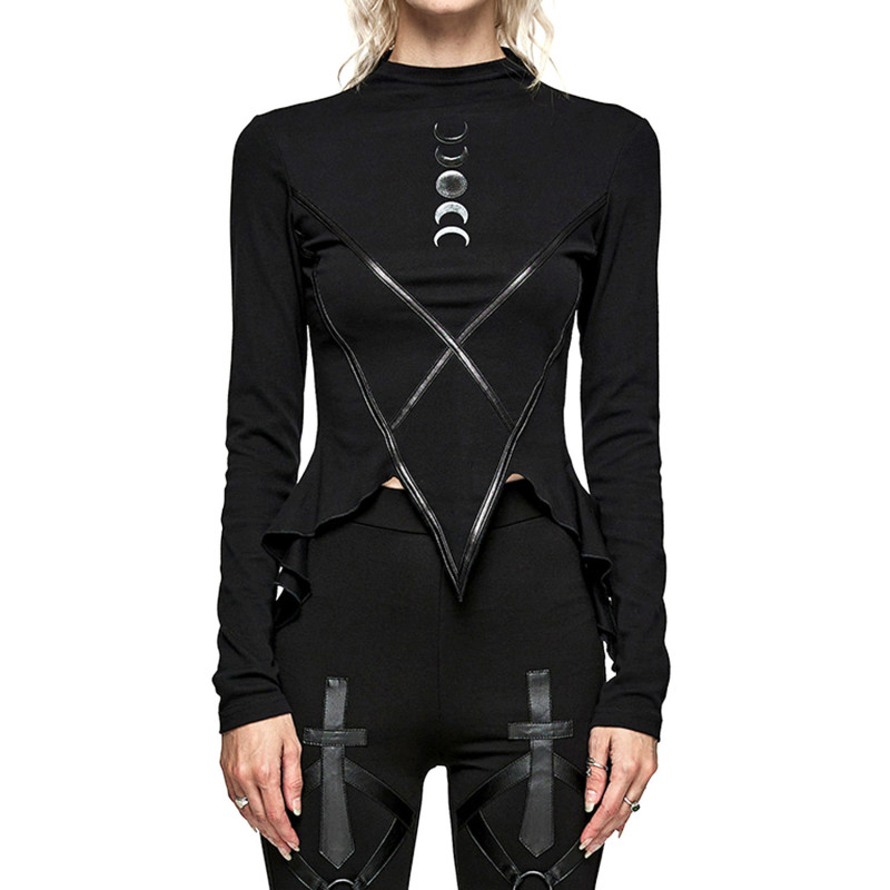 Gothic T-Shirt mit Monden