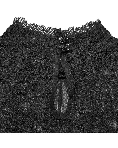 Gothic T-Shirt with Lace