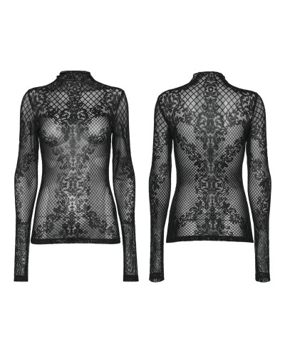 Camiseta Gótica Transparente