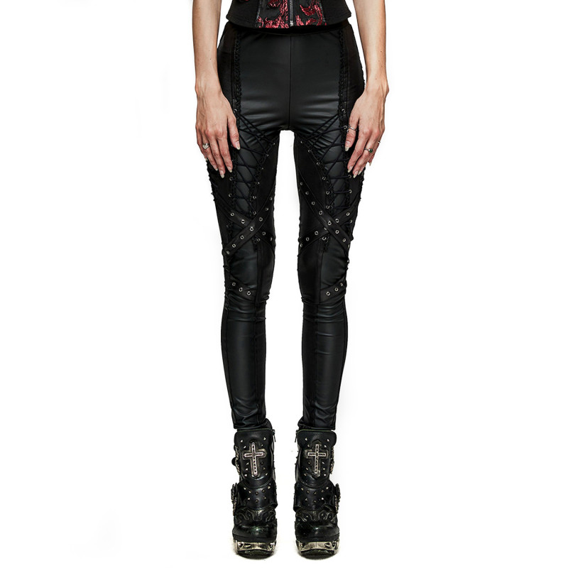 Gothic Pants with Lacings