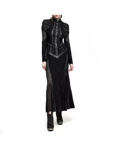Long Black Dress from Punk Rave Brand at €85.00