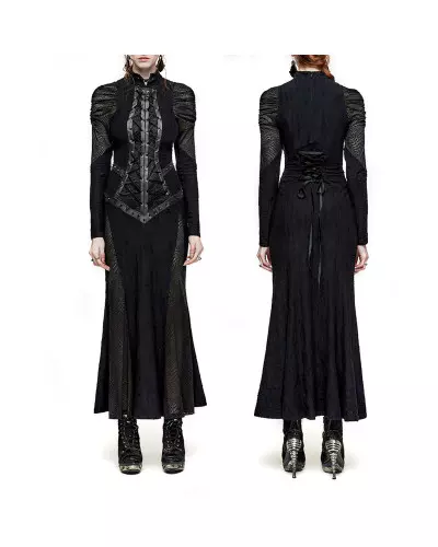 Long Black Dress from Punk Rave Brand at €85.00