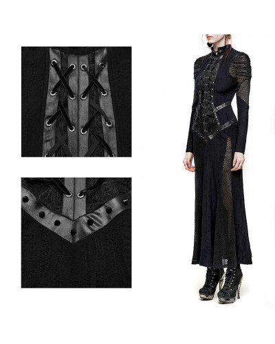 Long Black Gothic Dress
