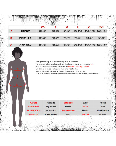 Chaqueta Gótica Negra