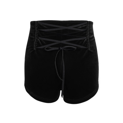 Gothic Shorts with Chains