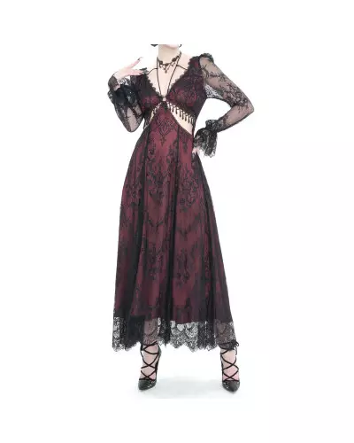 Rotes Elegantes Kleid der Devil Fashion-Marke für 125,00 €