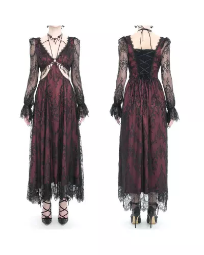 Rotes Elegantes Kleid der Devil Fashion-Marke für 125,00 €