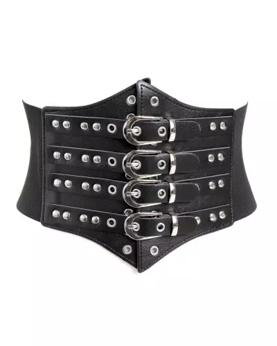 Belt with Four Buckles