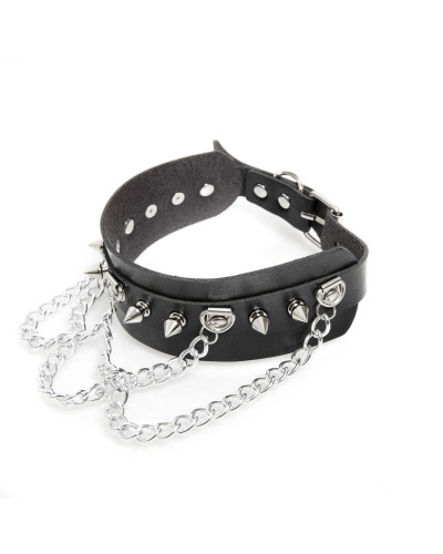 Gothic Halsband mit Ketten