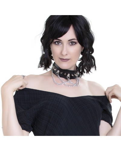 Choker with Chains