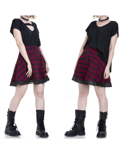 Camiseta Ancha con Mangas Cortas