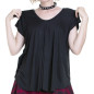 Camiseta Ancha con Mangas Cortas Camiseta Ancha con Mangas Cortas