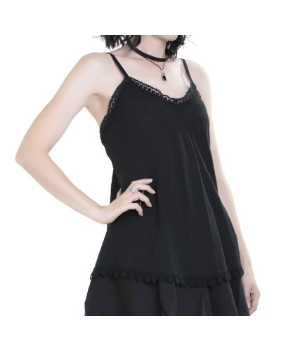 Linen Top with Straps
