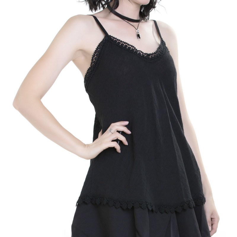 Linen Top with Straps