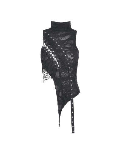 Asymmetric Gothic Top