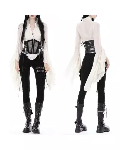 White Blouse from Dark in love Brand at €49.92