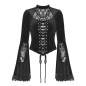 Camiseta Elegante de Terciopelo