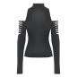 T-Shirt com Mangas Rasgadas T-Shirt com Mangas Rasgadas