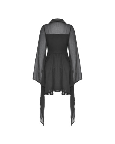Vestido Gótico con Tul
