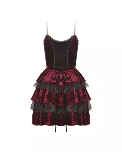 Schwarz-Rotes Kleid der Dark in love-Marke für 59,90 €