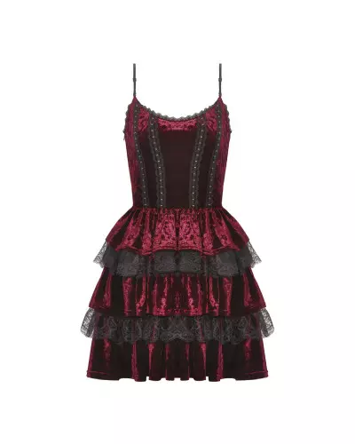 Schwarz-Rotes Kleid der Dark in love-Marke für 59,90 €