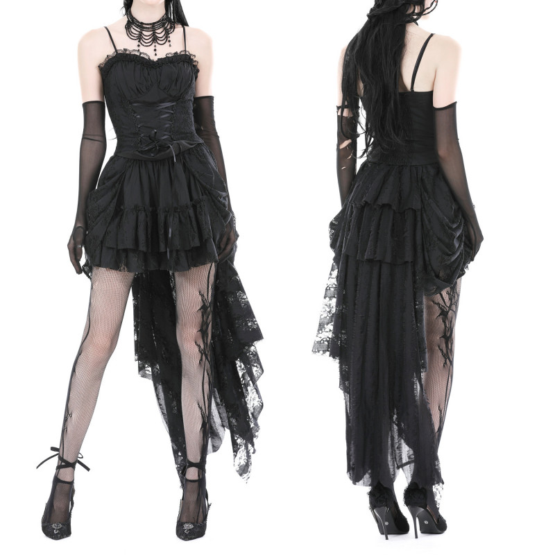 Elegant Skirt with Lace