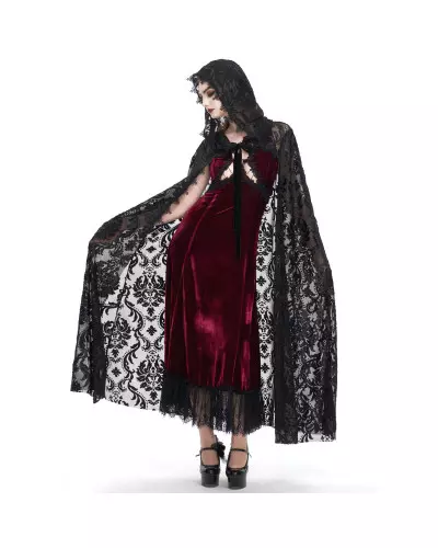 Long Tulle Cape from Devil Fashion Brand at €75.00