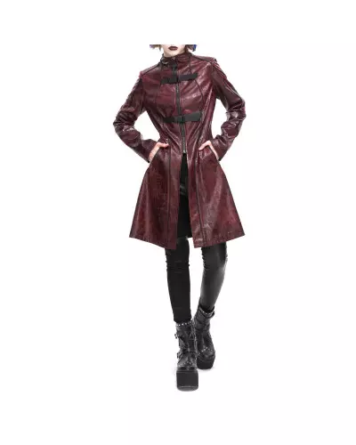 Rote Jacke der Devil Fashion-Marke für 129,90 €