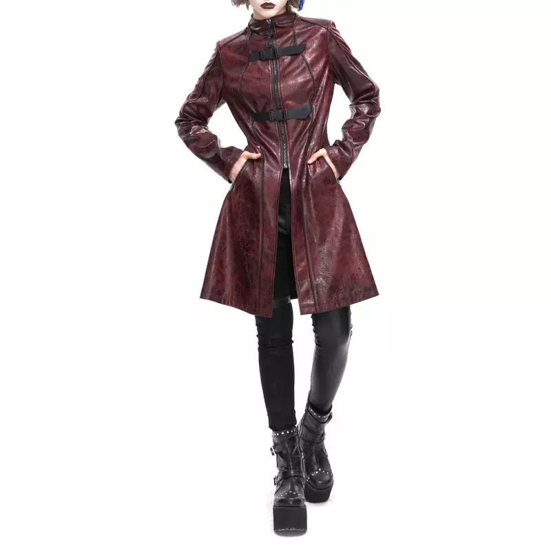 Rote Jacke der Devil Fashion-Marke für 129,90 €