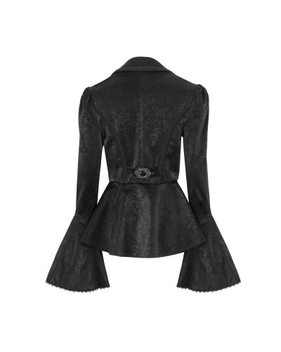 Chaqueta Gótica Elegante Negra