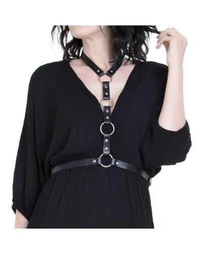 Gothic Harness with Buckles