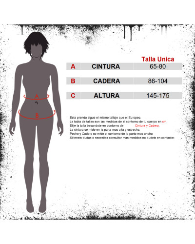 Medias Góticas Tela de Araña