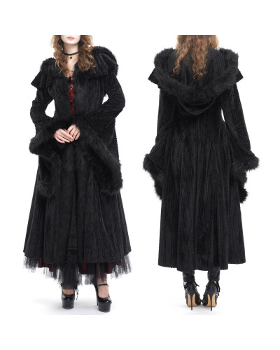 Manteau Gothique Noir