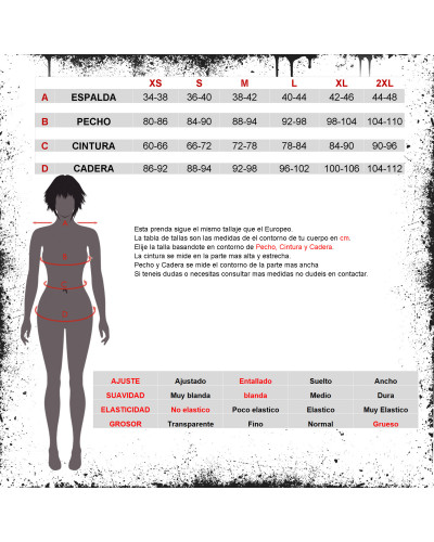 Abrigo Gótico Negro