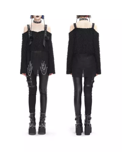 Pullover mit Ketten der Devil Fashion-Marke für 67,50 €
