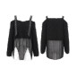 Pullover mit Ketten Pullover mit Ketten