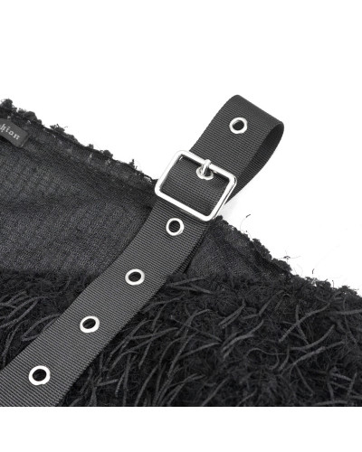 Gothic Pullover mit Ketten