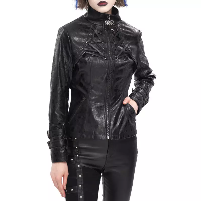 Veste Noire de la Marque Devil Fashion à 129,90 €
