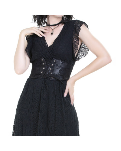 Ceinture Large avec Dentelle