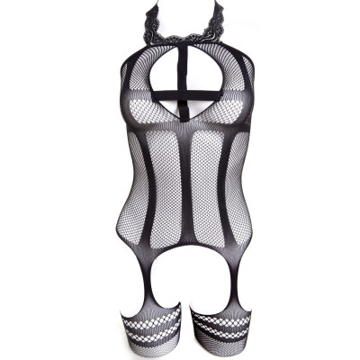 Catsuit Gótico de Rejilla